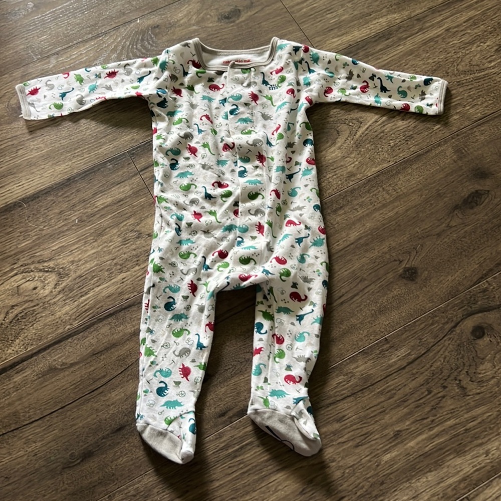 Magnetic me dinosaur footie pajamas